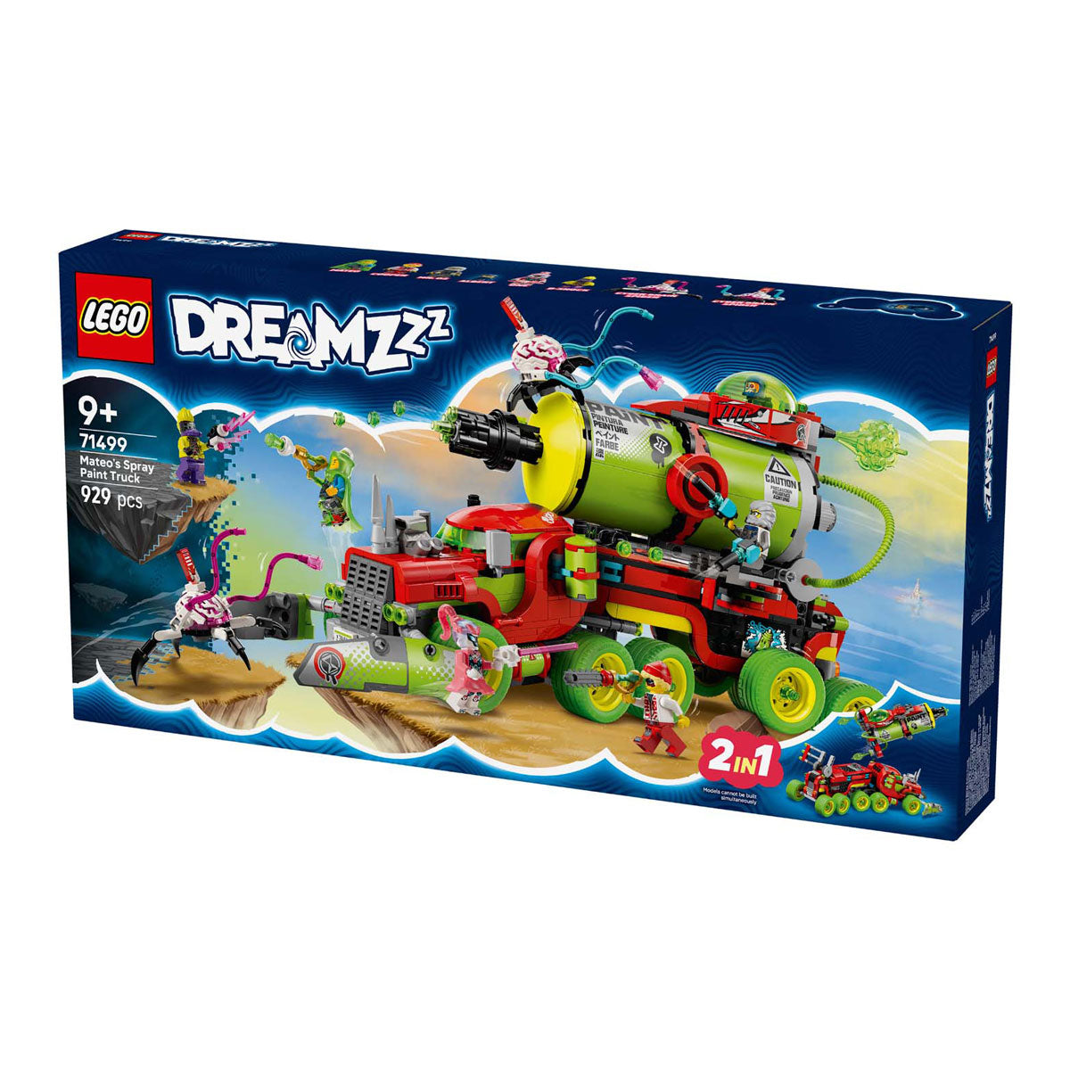 LEGO 71499 Dreamzzzz Mateo's Spray Bustruck