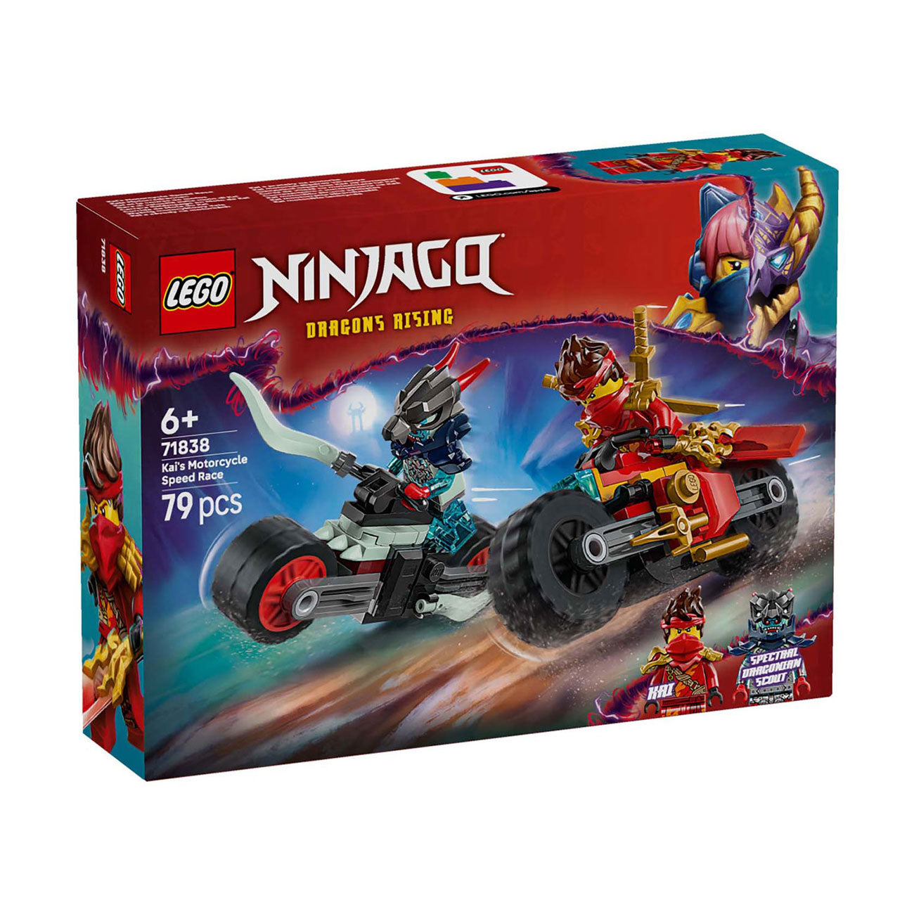 Lego 71838 Ninjago Kai's Motor Race's