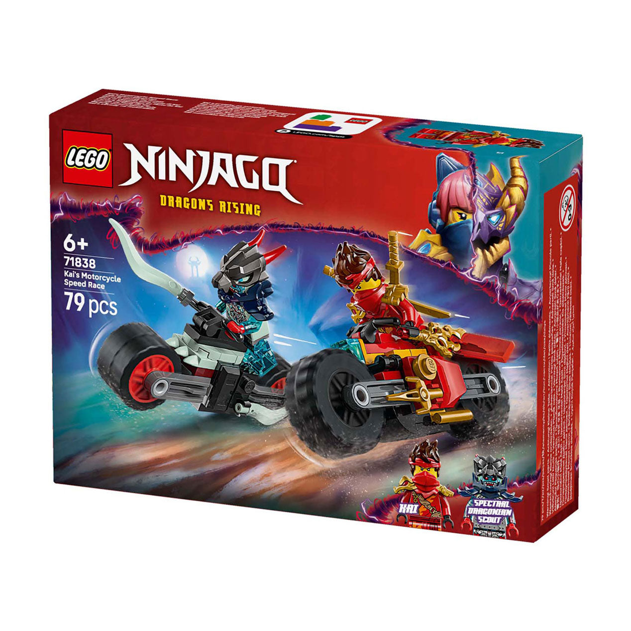 Lego 71838 Ninjago Kai's Motor Race's