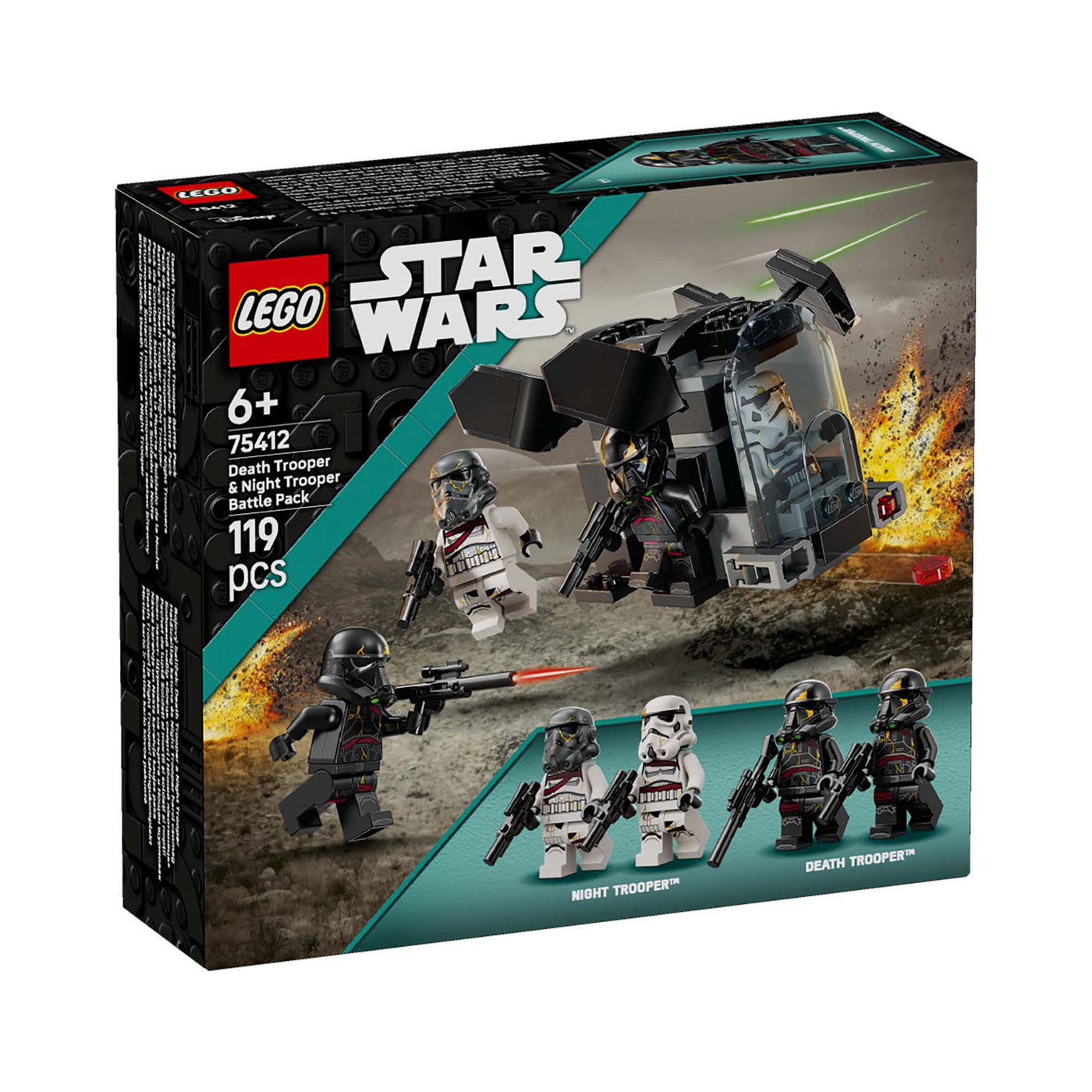 LEGO 75412 Star Wars Death Death Trooper et Night Trooper Battle Pack