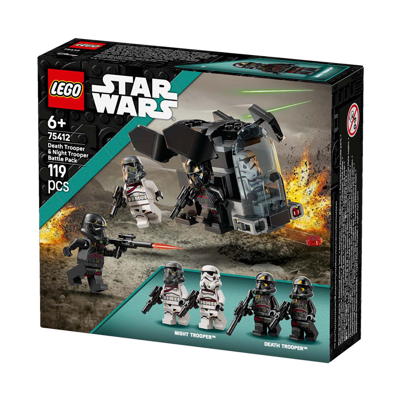 LEGO 75412 Star Wars Death Death Trooper et Night Trooper Battle Pack