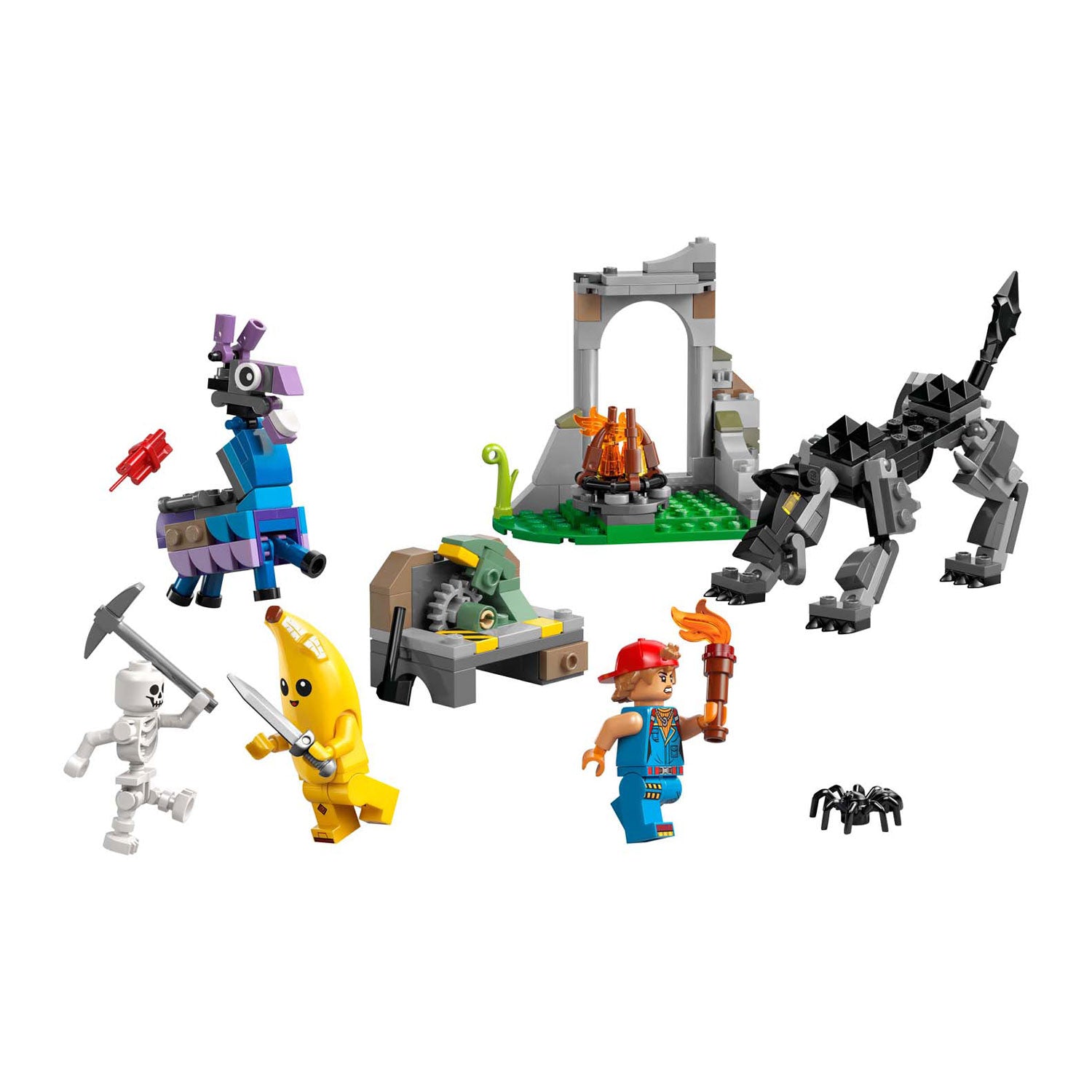 Lego 77075 Fortnite Peey et Sparkplugs Camps