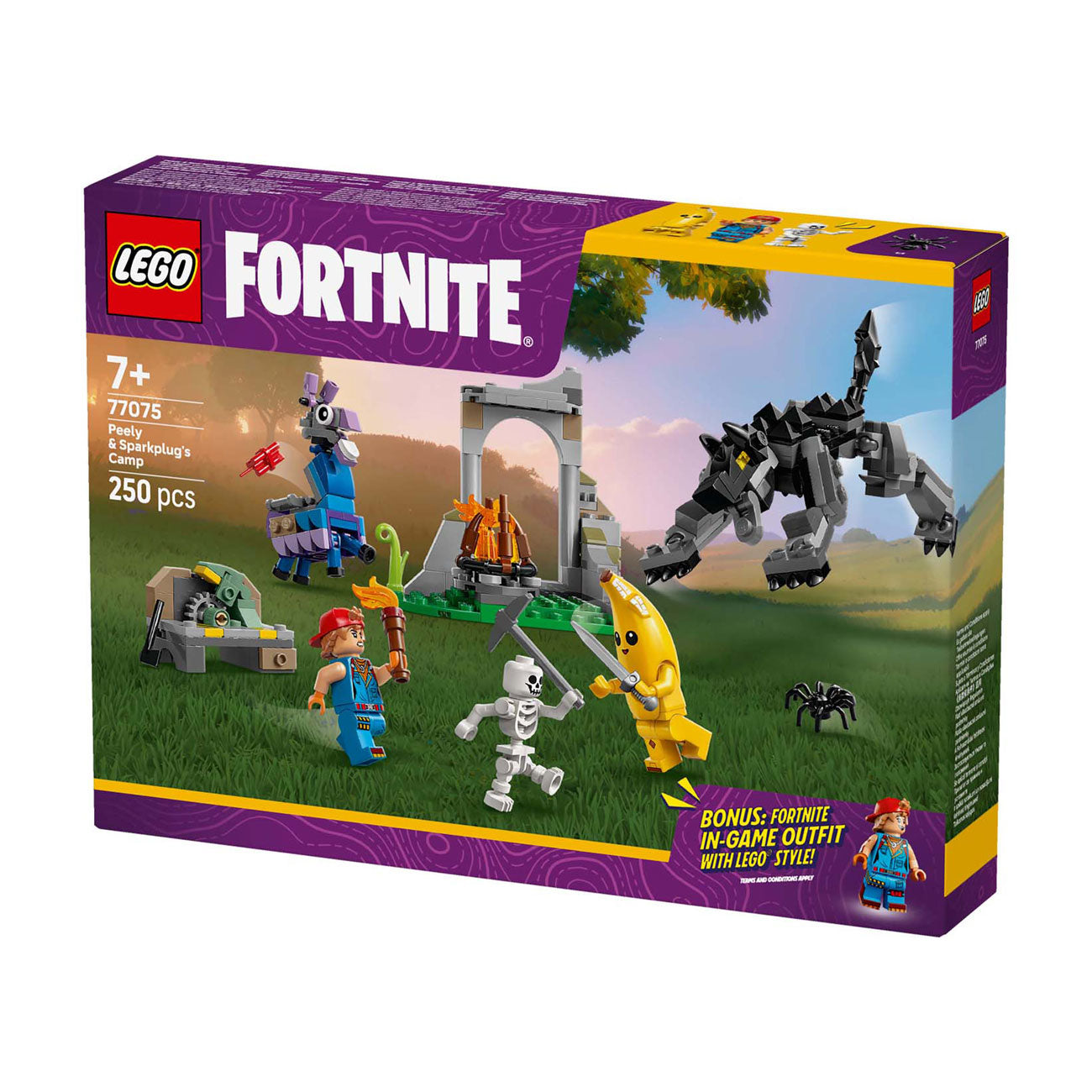 Lego 77075 Fortnite Peey et Sparkplugs Camps
