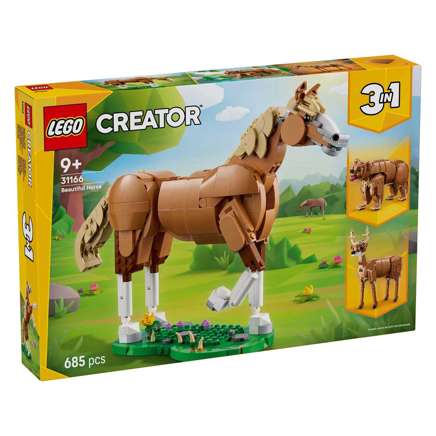 Créateur LEGO 31166 Beau cheval
