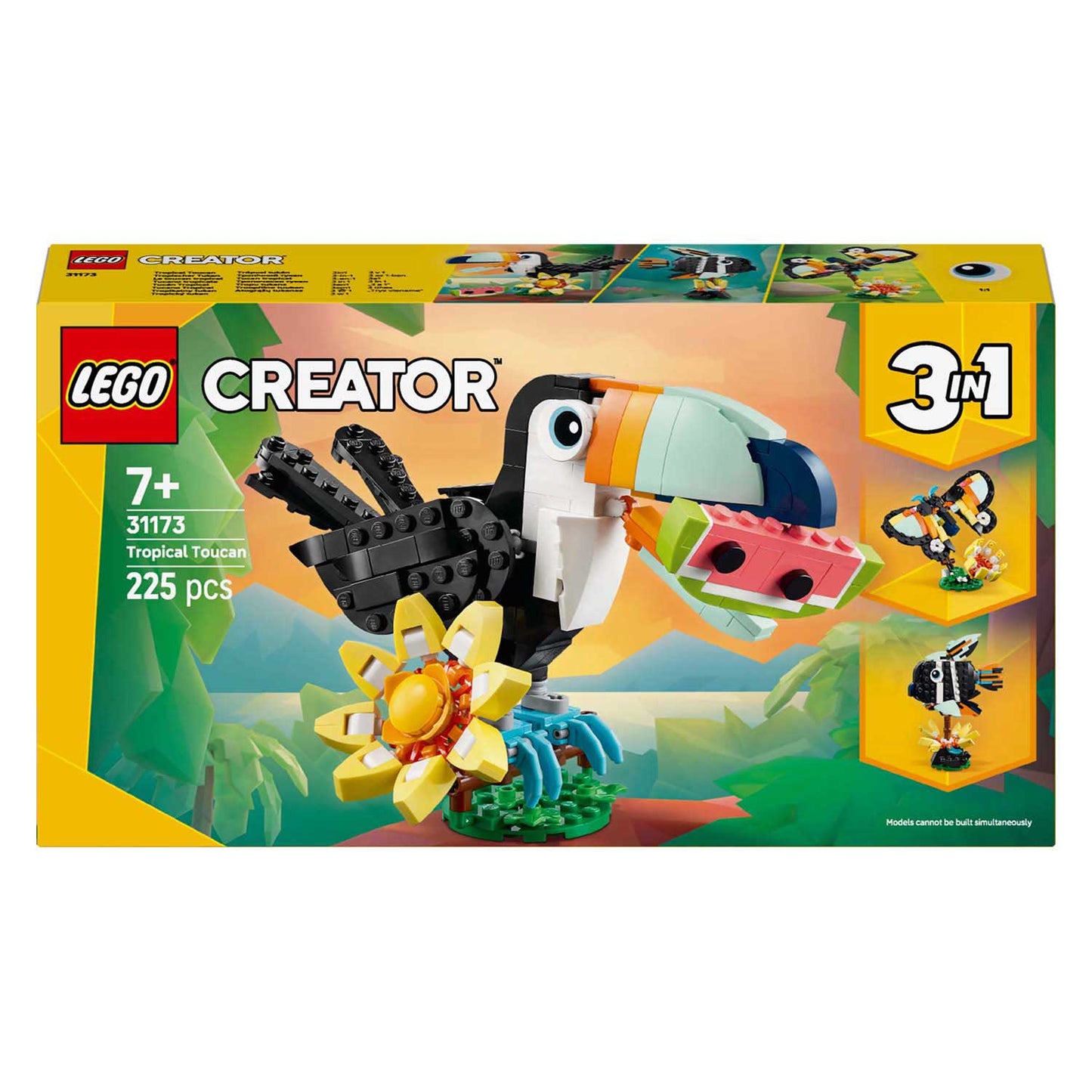 Créateur LEGO 31173 Animaux sauvages: Toucan tropical