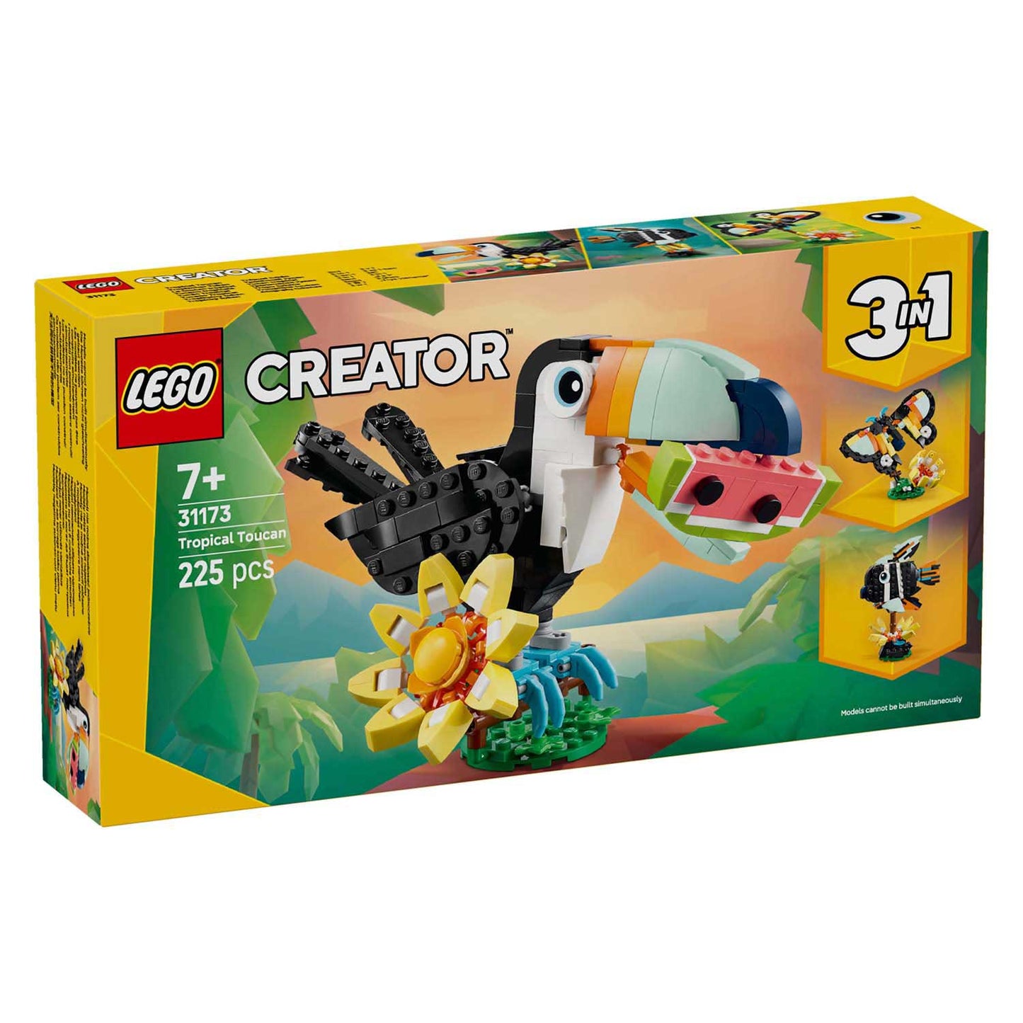 Créateur LEGO 31173 Animaux sauvages: Toucan tropical