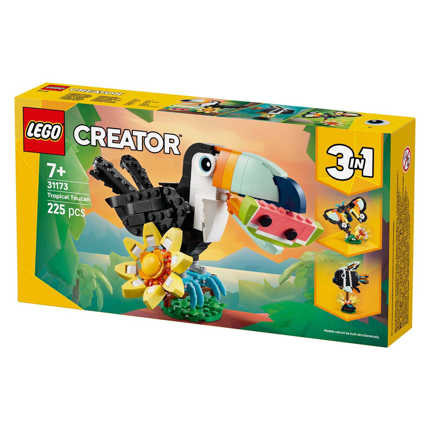 Créateur LEGO 31173 Animaux sauvages: Toucan tropical