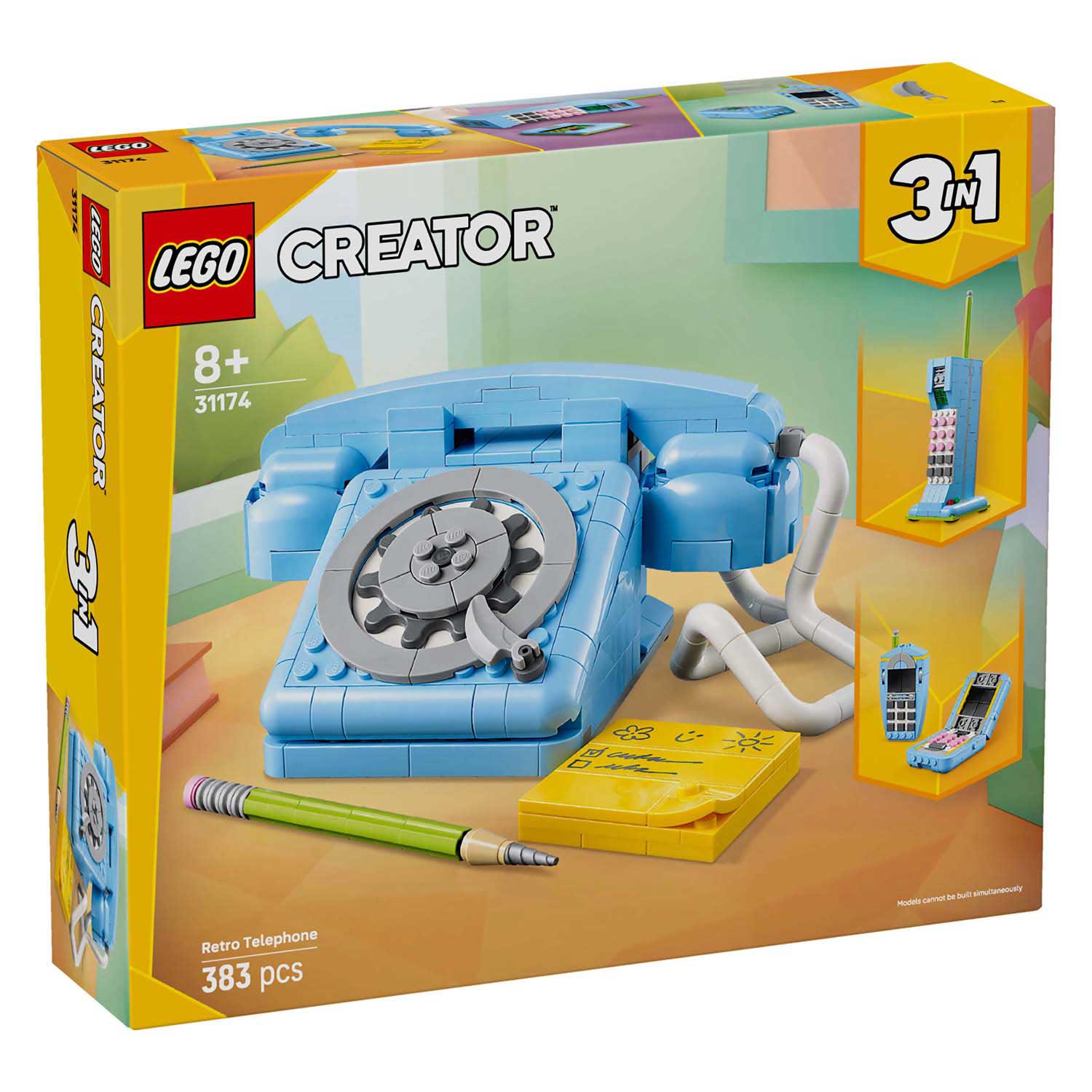 LEGO 31174 Créateur Retro Téléphone