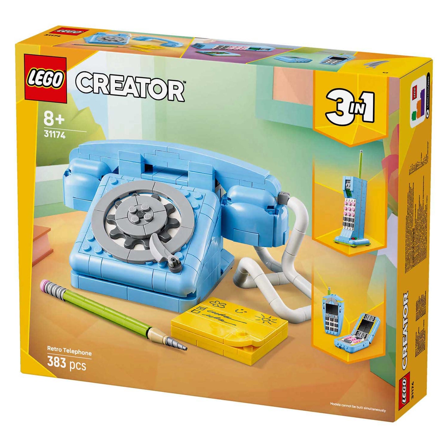 LEGO 31174 Créateur Retro Téléphone
