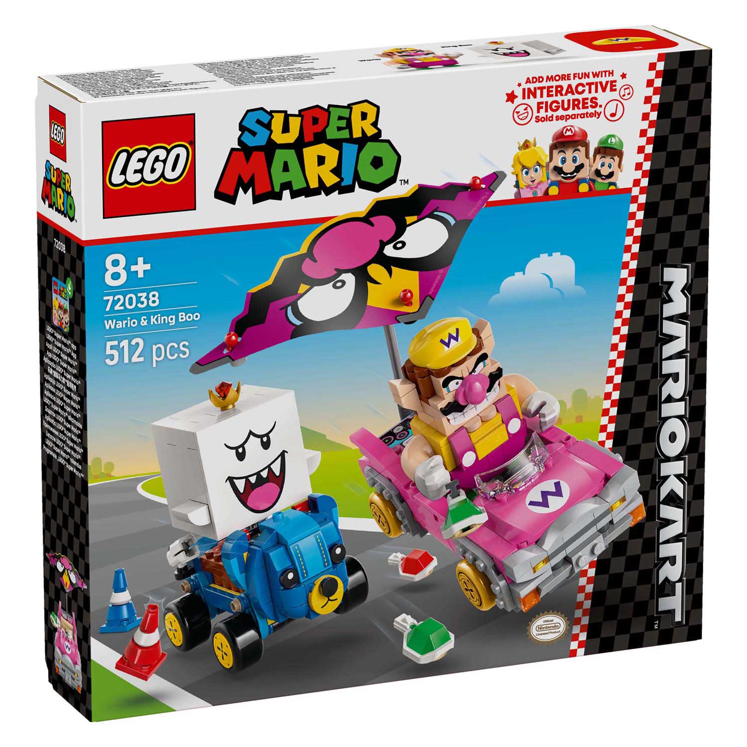 Lego Super Mario 72038 Wario et King Boo