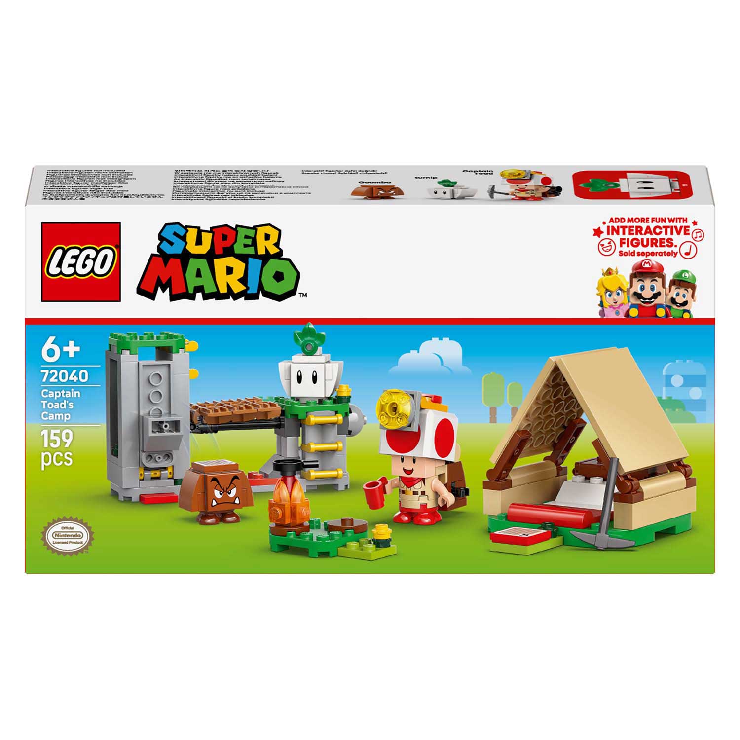 LEGO Super Mario 72040 Toad Boss Camping Site