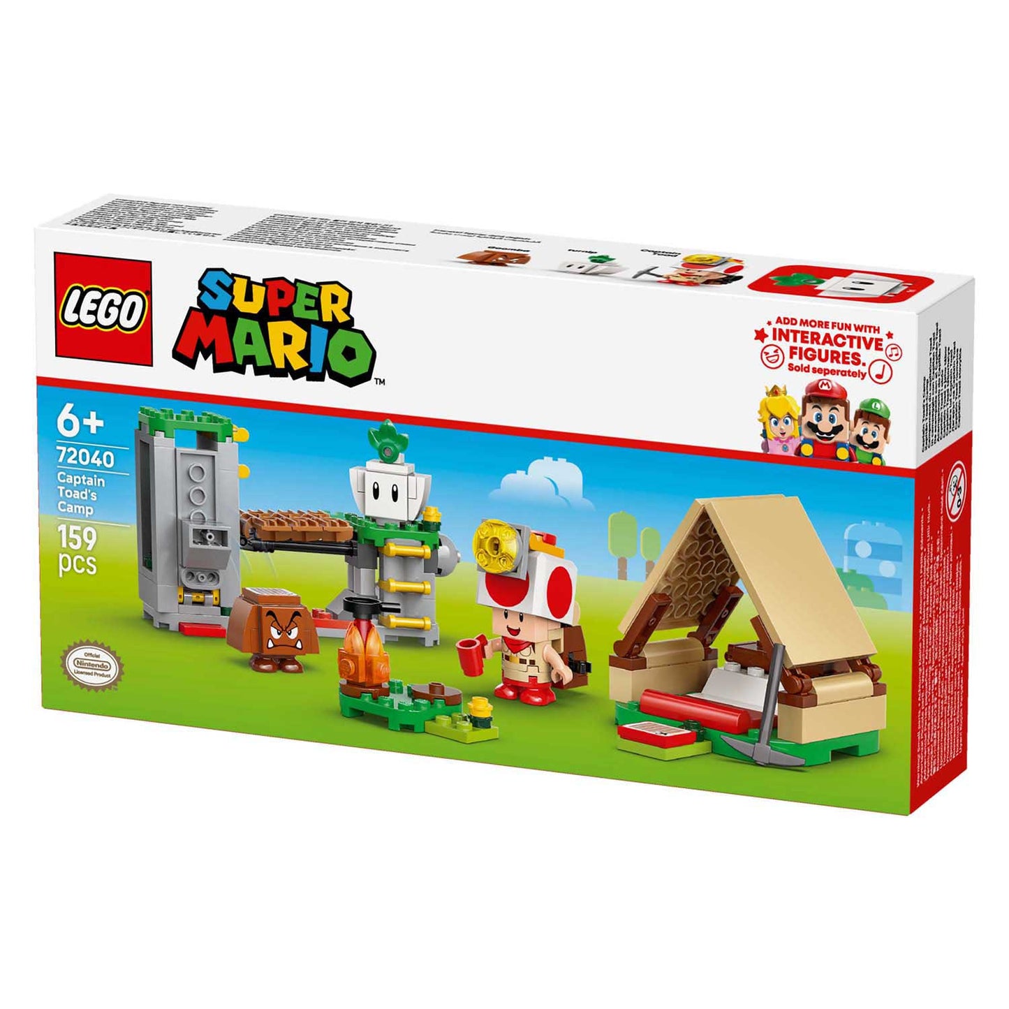 LEGO Super Mario 72040 Toad Boss Camping Site
