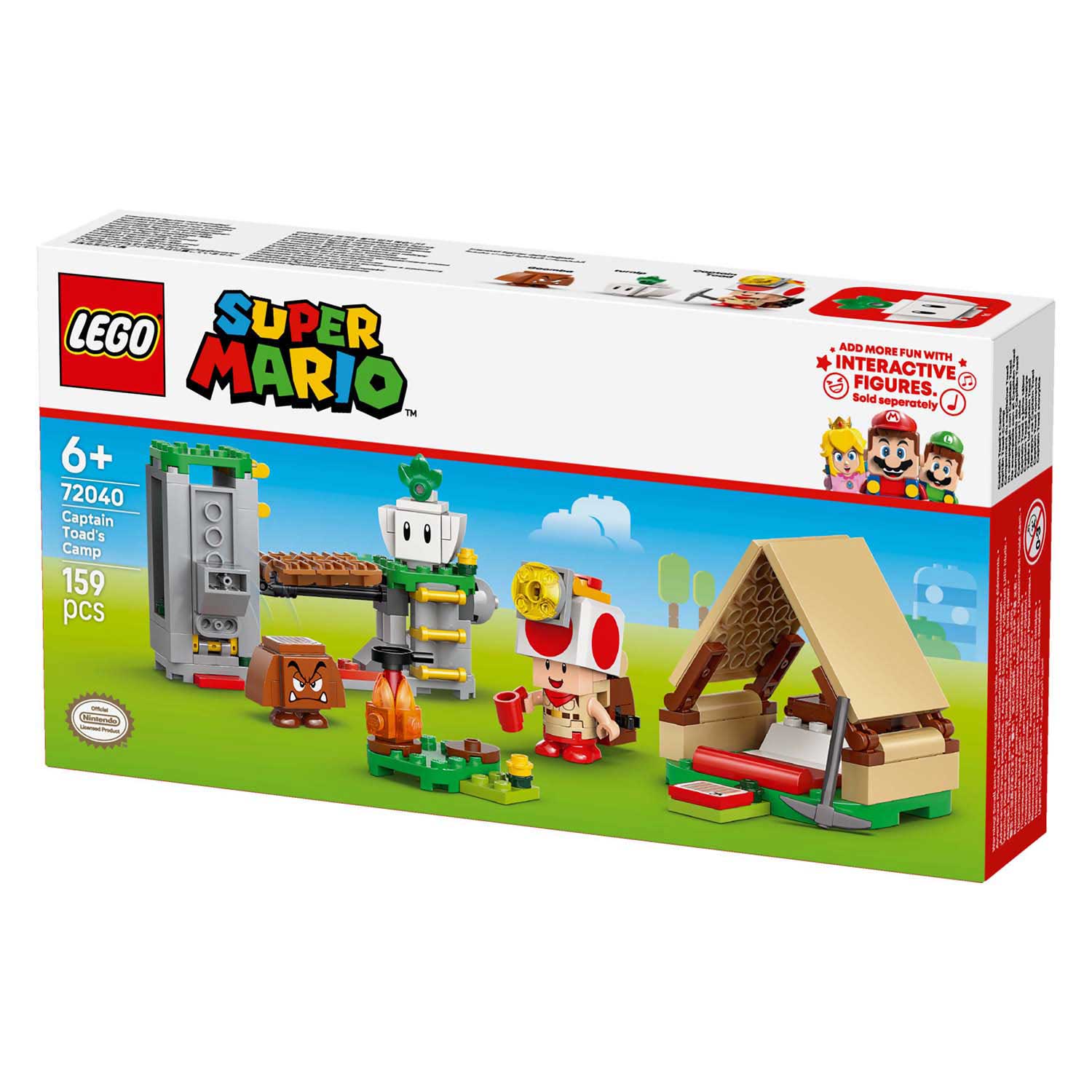 LEGO Super Mario 72040 Toad Boss Camping Site
