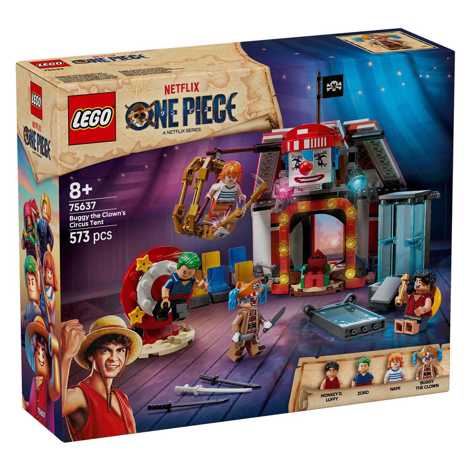 LEGO 75637 Tente de cirque en une pièce de Buggy de Clown