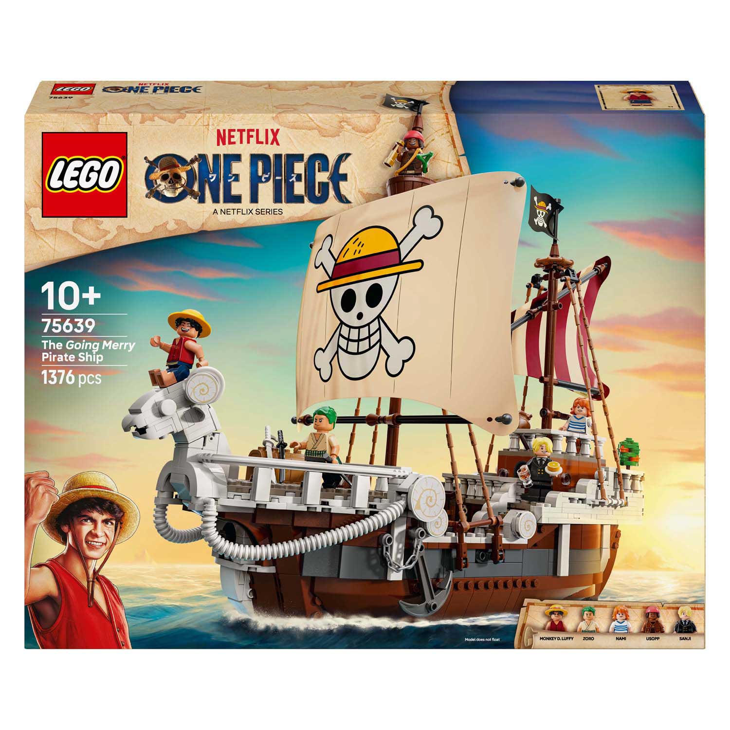 Lego One Piece 75639 Le bateau pirate va joyeux