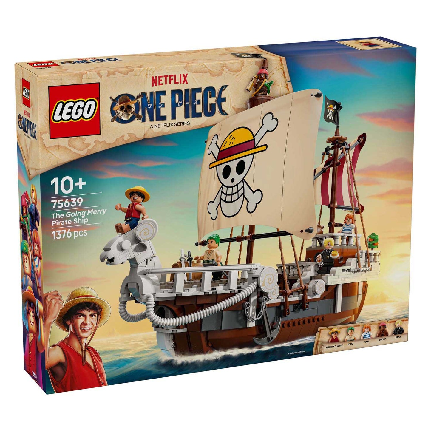 Lego One Piece 75639 Le bateau pirate va joyeux