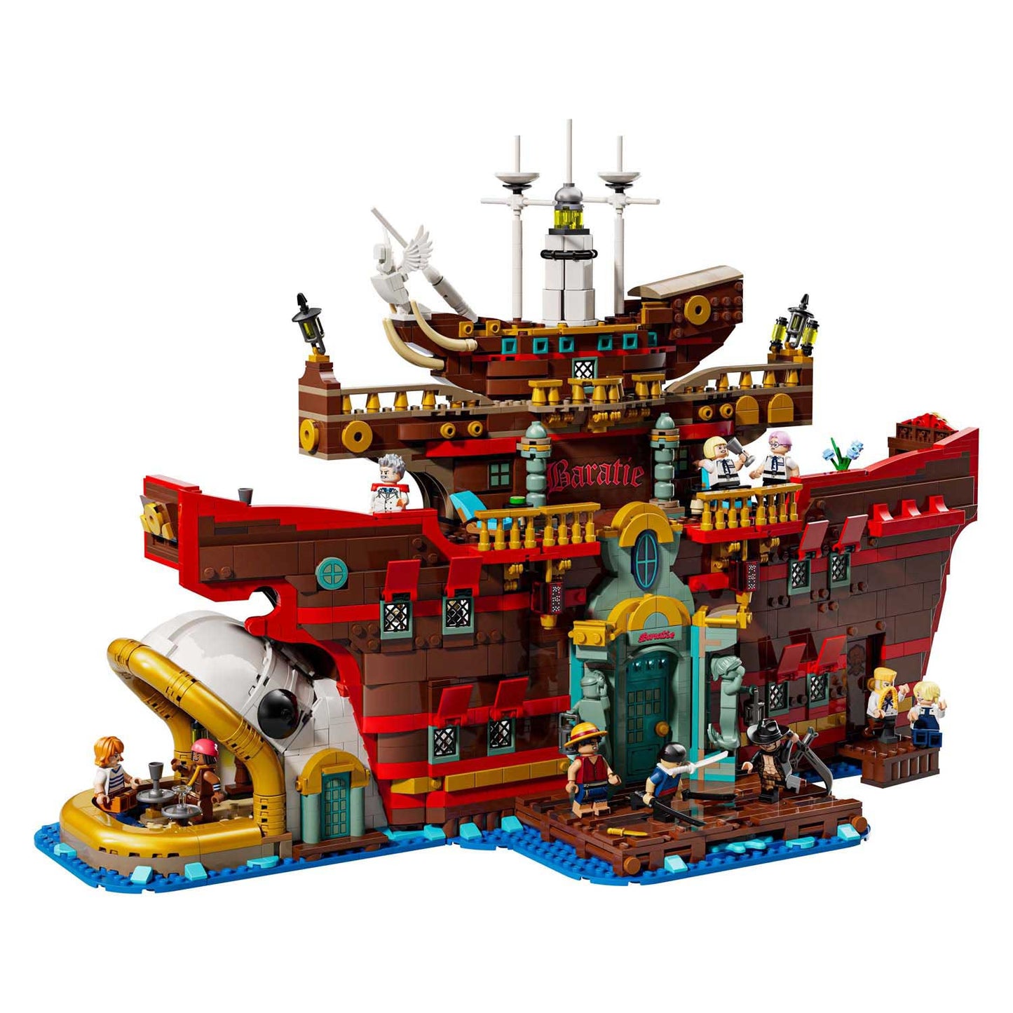 LEGO 75640 ONE PIÈCE Le restaurant flottant Bara