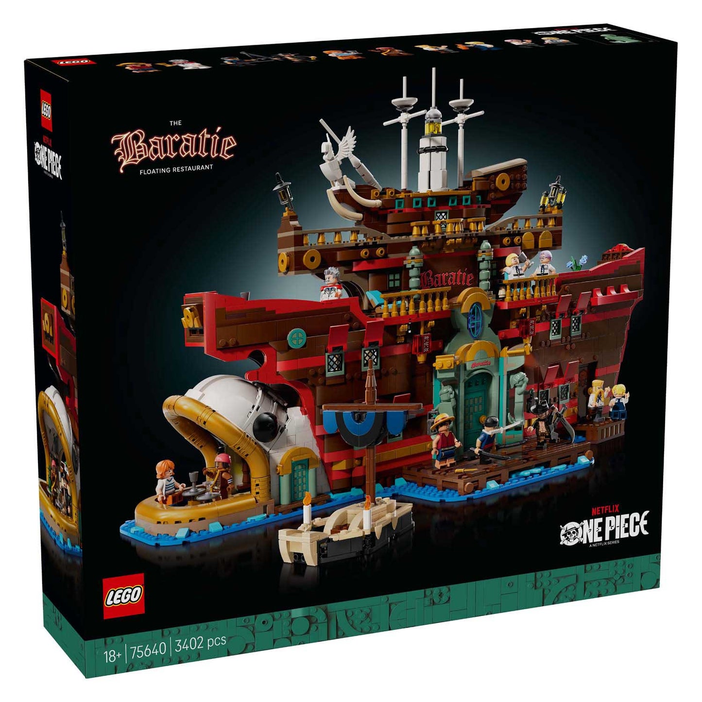 LEGO 75640 ONE PIÈCE Le restaurant flottant Bara