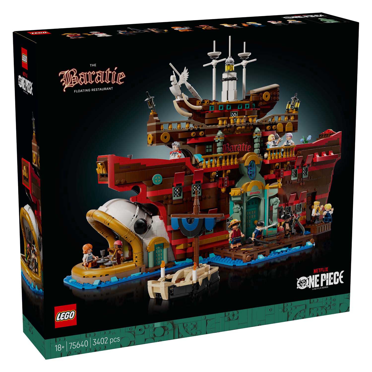 LEGO 75640 ONE PIÈCE Le restaurant flottant Bara