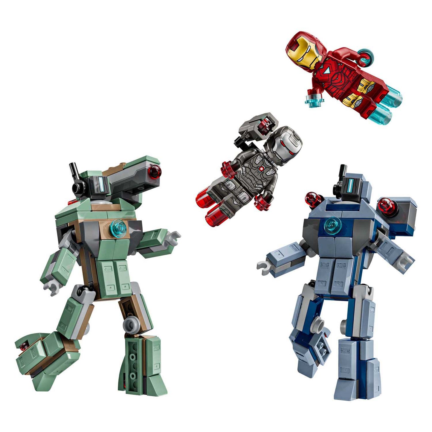 Lego Super Heroes Marvel 76320 Iron Man and War Machine vs Hammer Dones