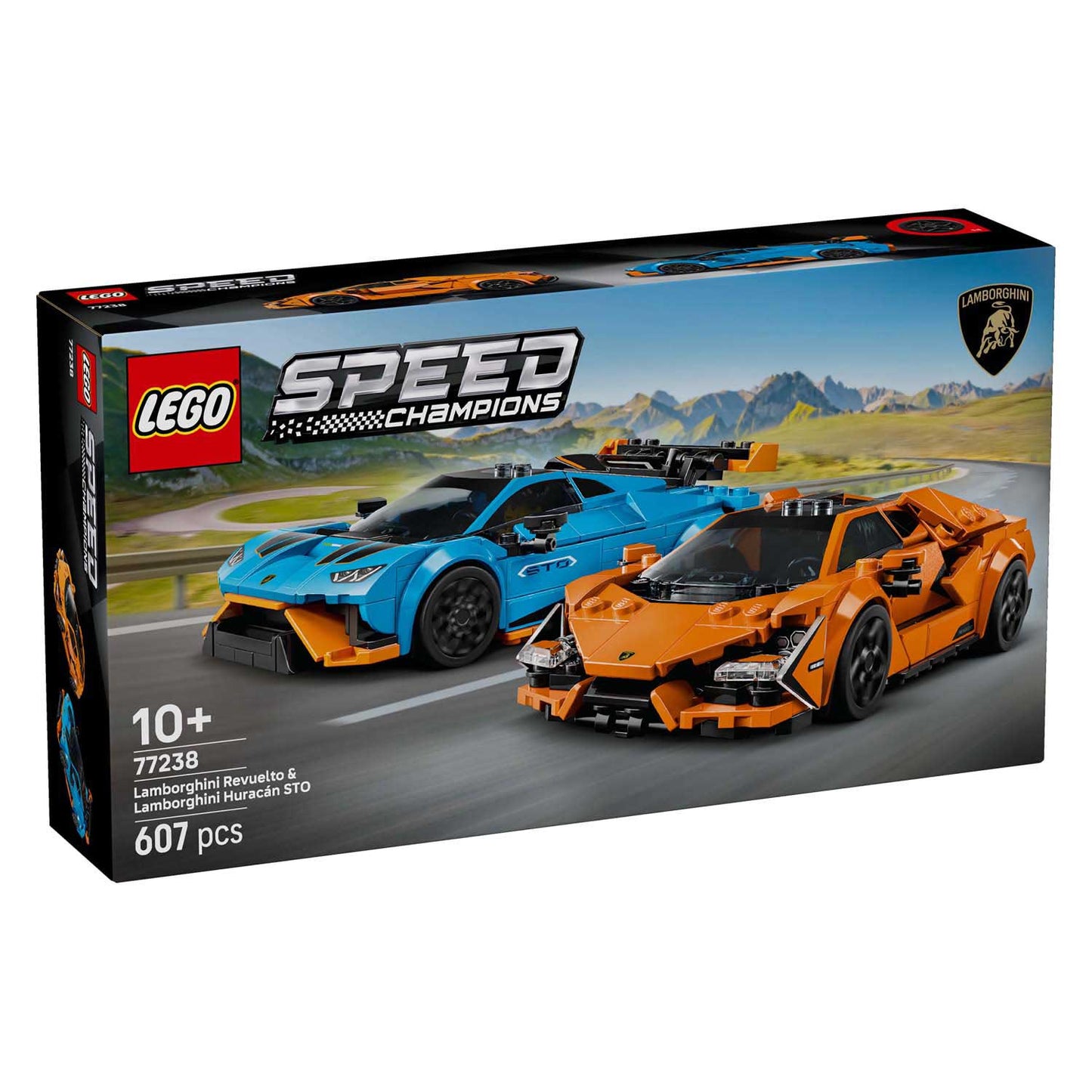 LEGO Speed ​​Champions 77238 Lamborghini Revuelto et Huracan Sto