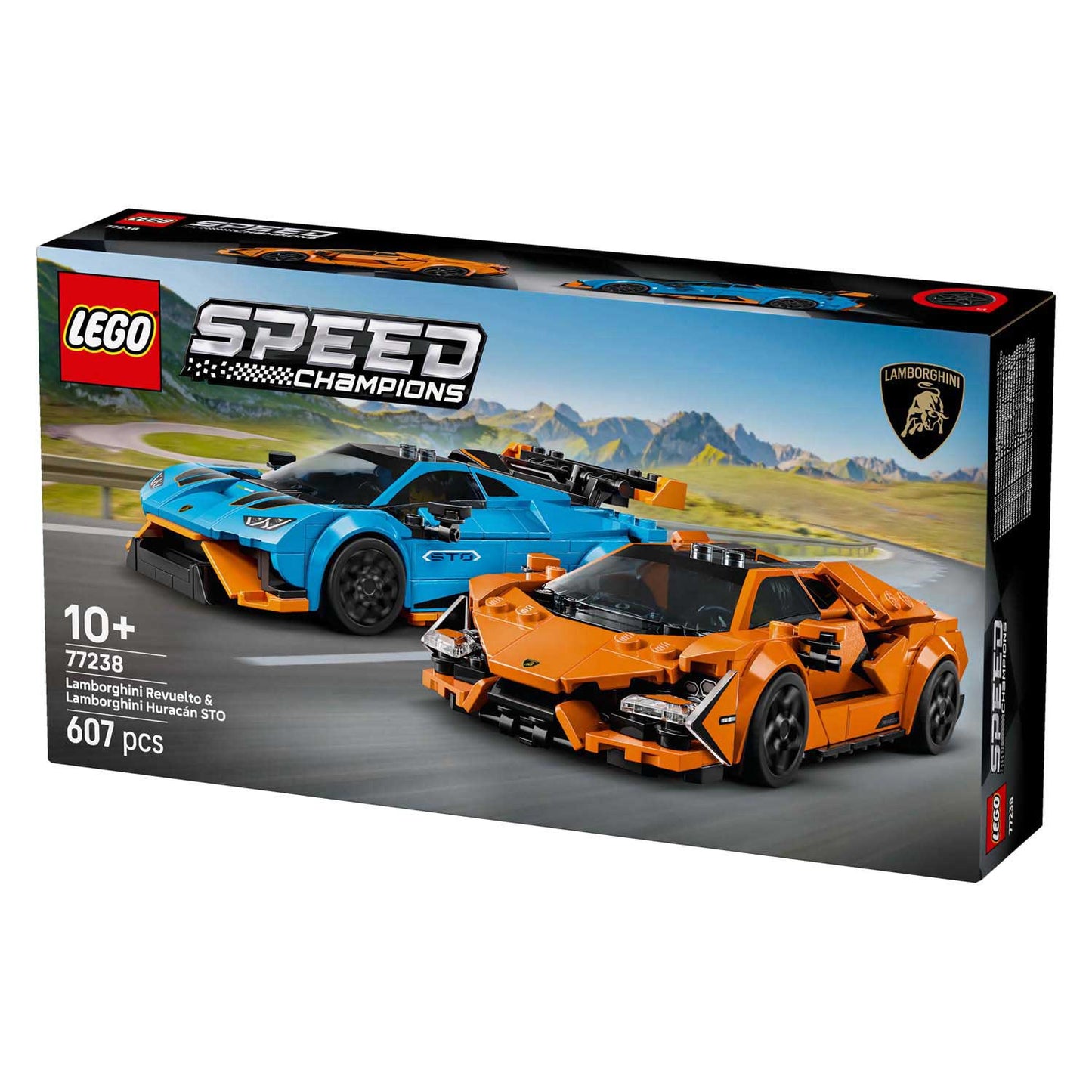 LEGO Speed ​​Champions 77238 Lamborghini Revuelto et Huracan Sto