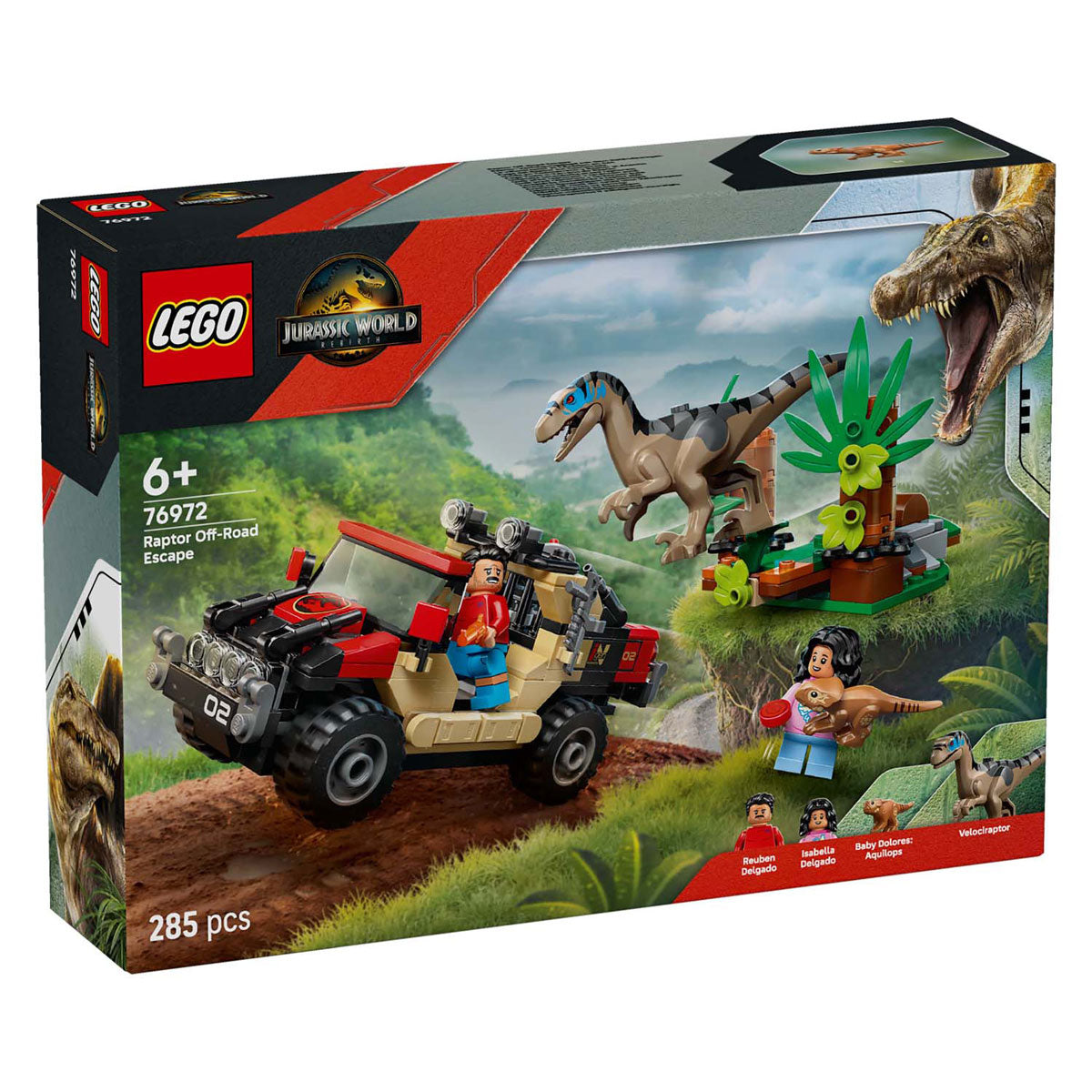 LEGO Jurassic World 76972 Offroad Eaptorontnapping