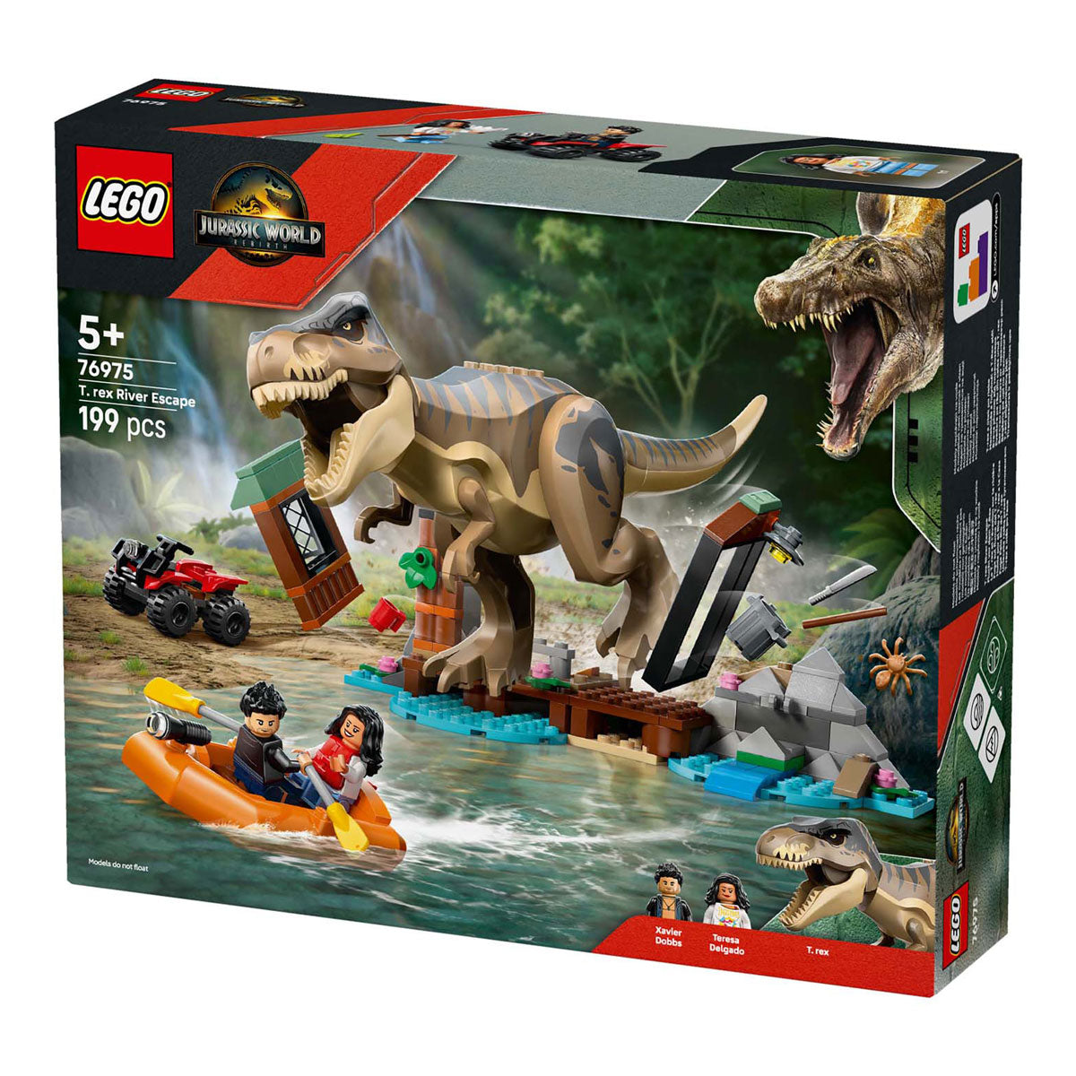 LEGO Jurassic World 76975 t. Rivière Rex