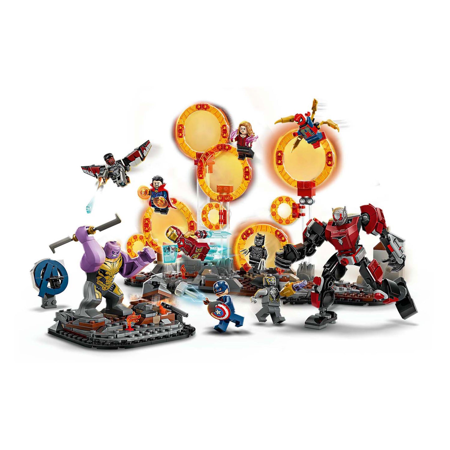LEGO 76323 Super Heroes Marvel Avengers Bataille finale