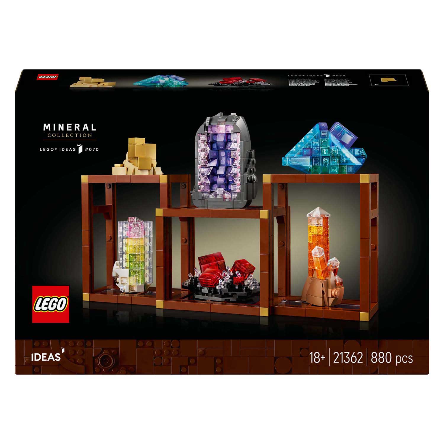 Lego ideas 21362 collection de minéraux