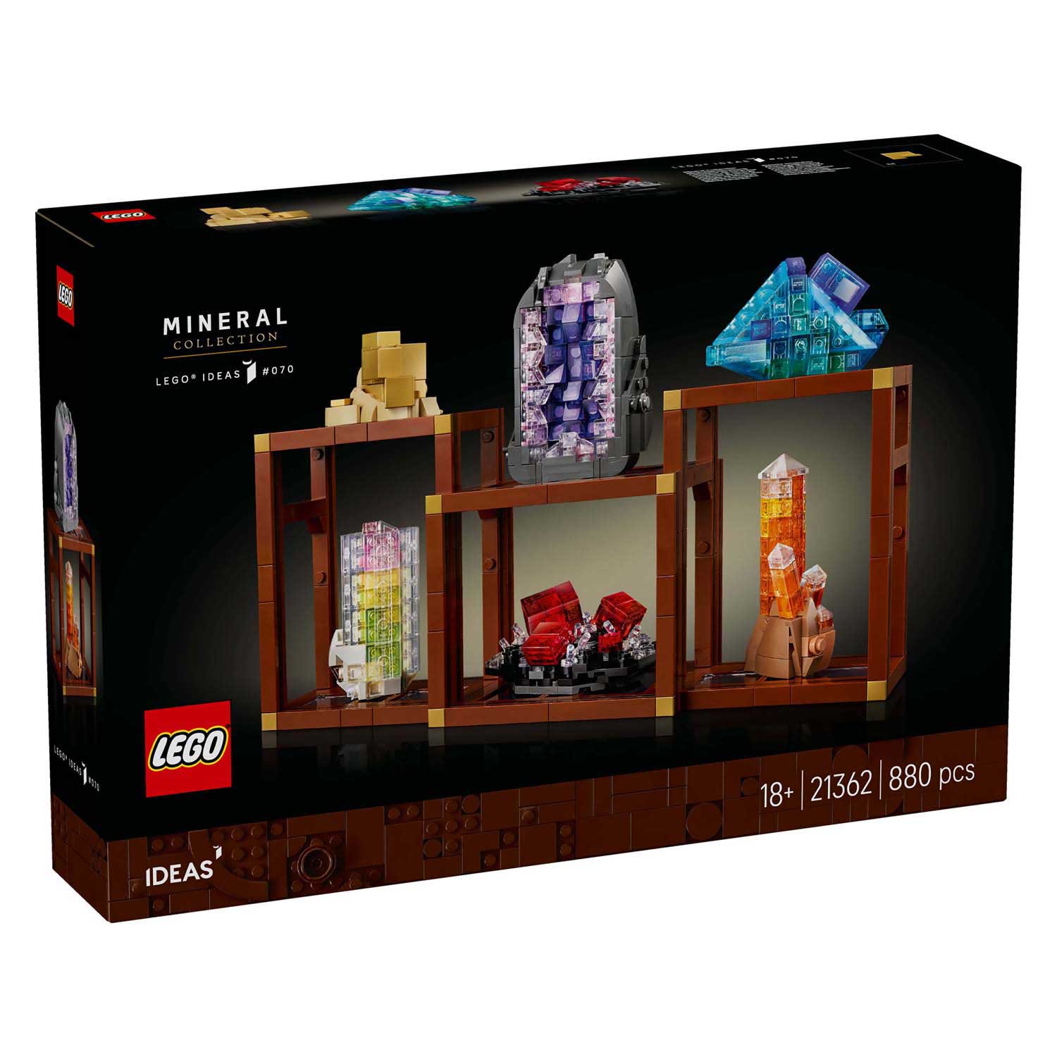 Lego ideas 21362 collection de minéraux