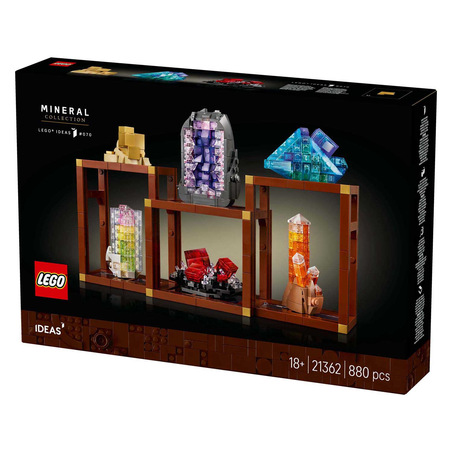 Lego ideas 21362 collection de minéraux