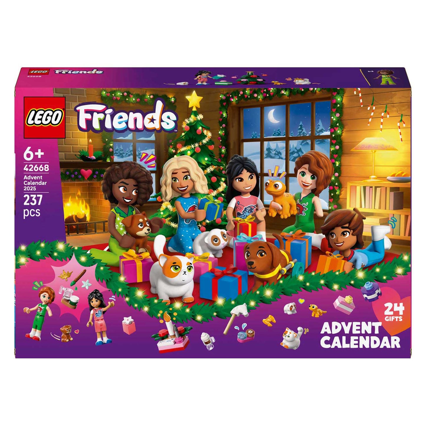 Lego Friends 42668 Calendrier de l'Avent 2025