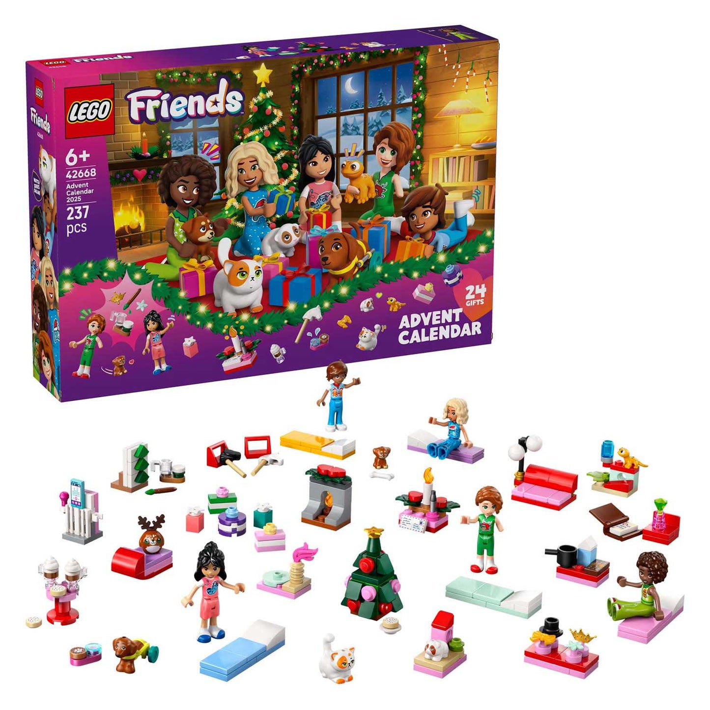 Lego Friends 42668 Calendrier de l'Avent 2025