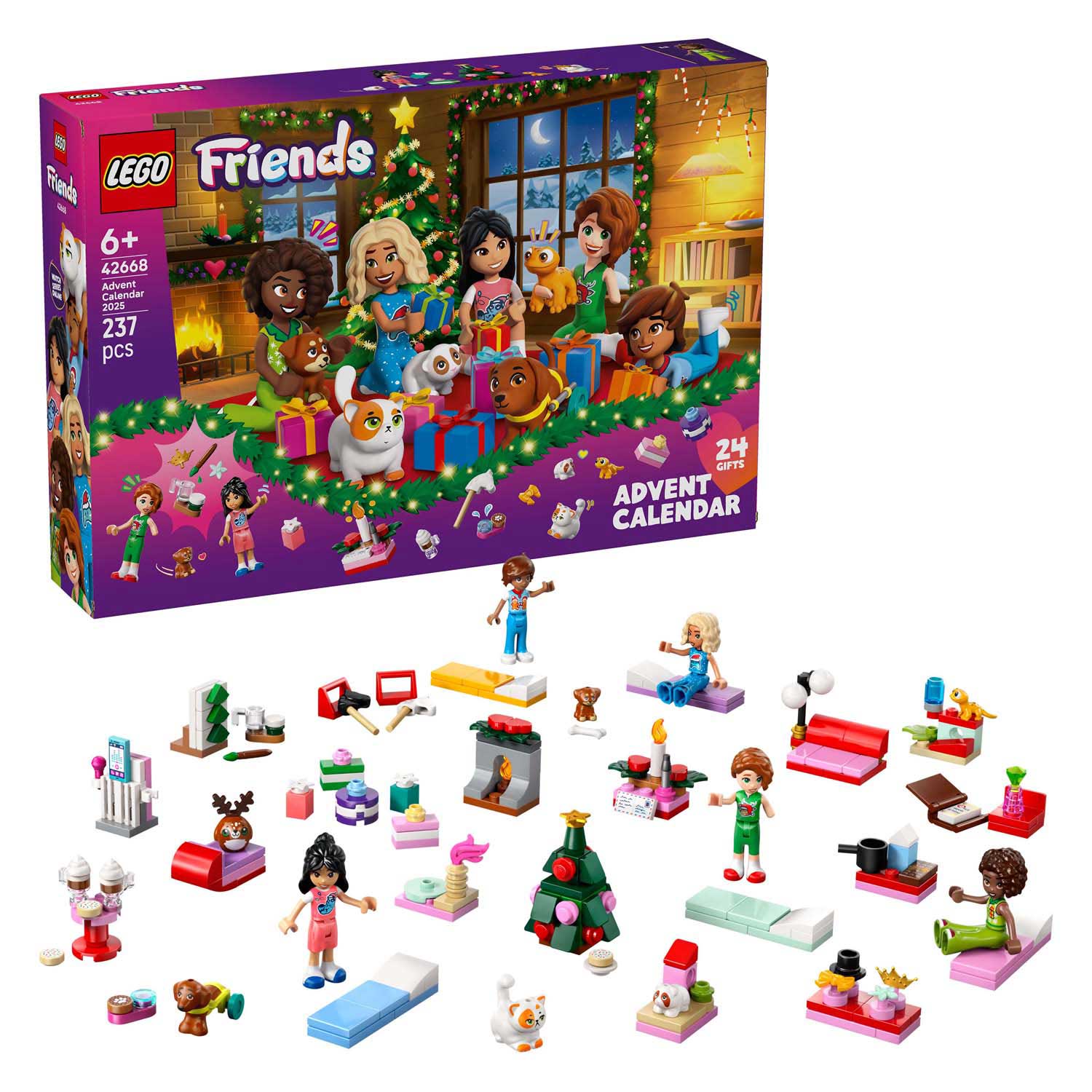 Lego Friends 42668 Calendrier de l'Avent 2025