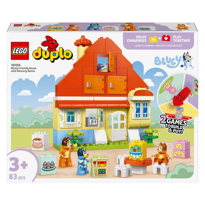 Lego Duplo 10459 Huis Van Bluey et sa famille avec jeu de mémoire