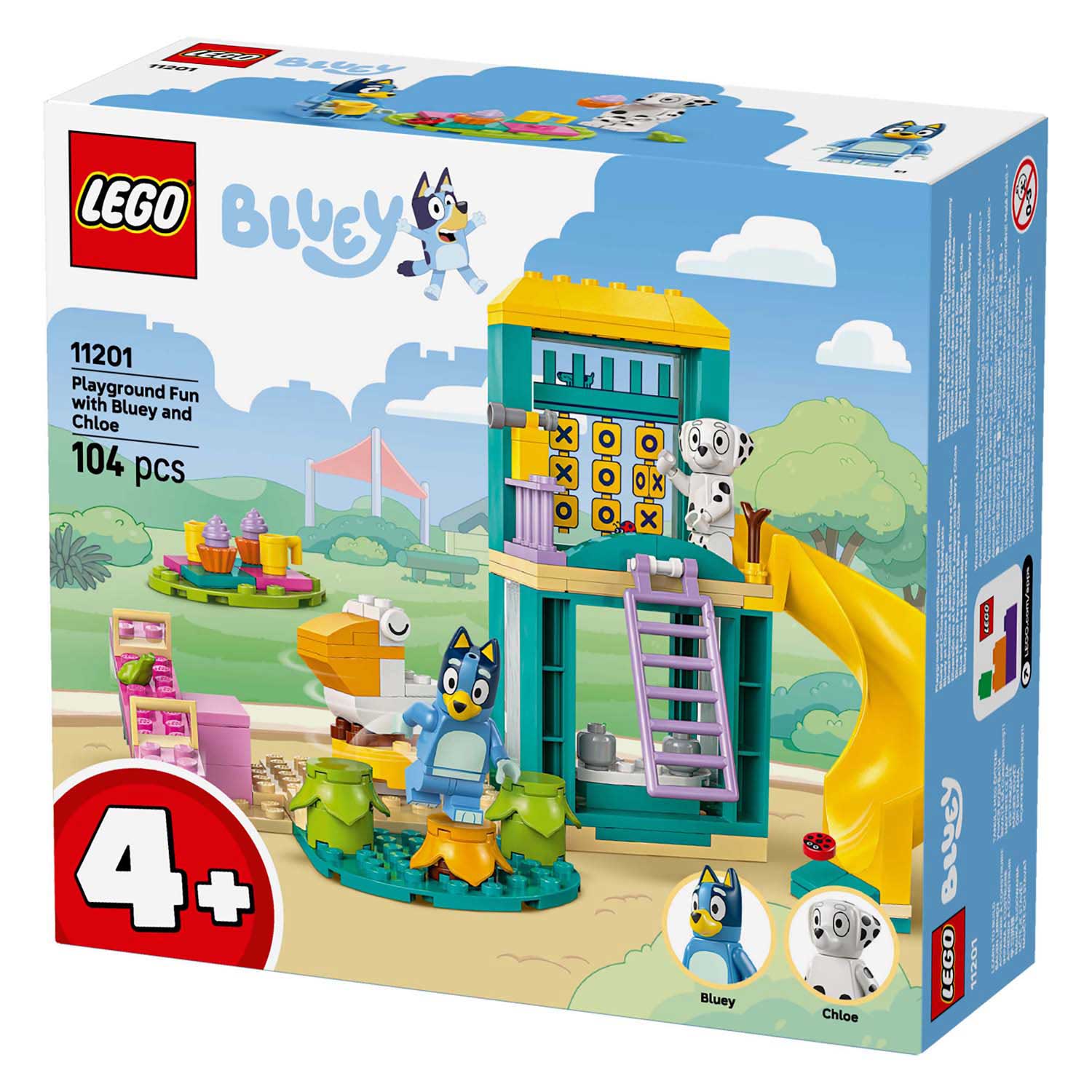 Lego Duplo 11201 Bluey et Chloé dans le terrain de jeu