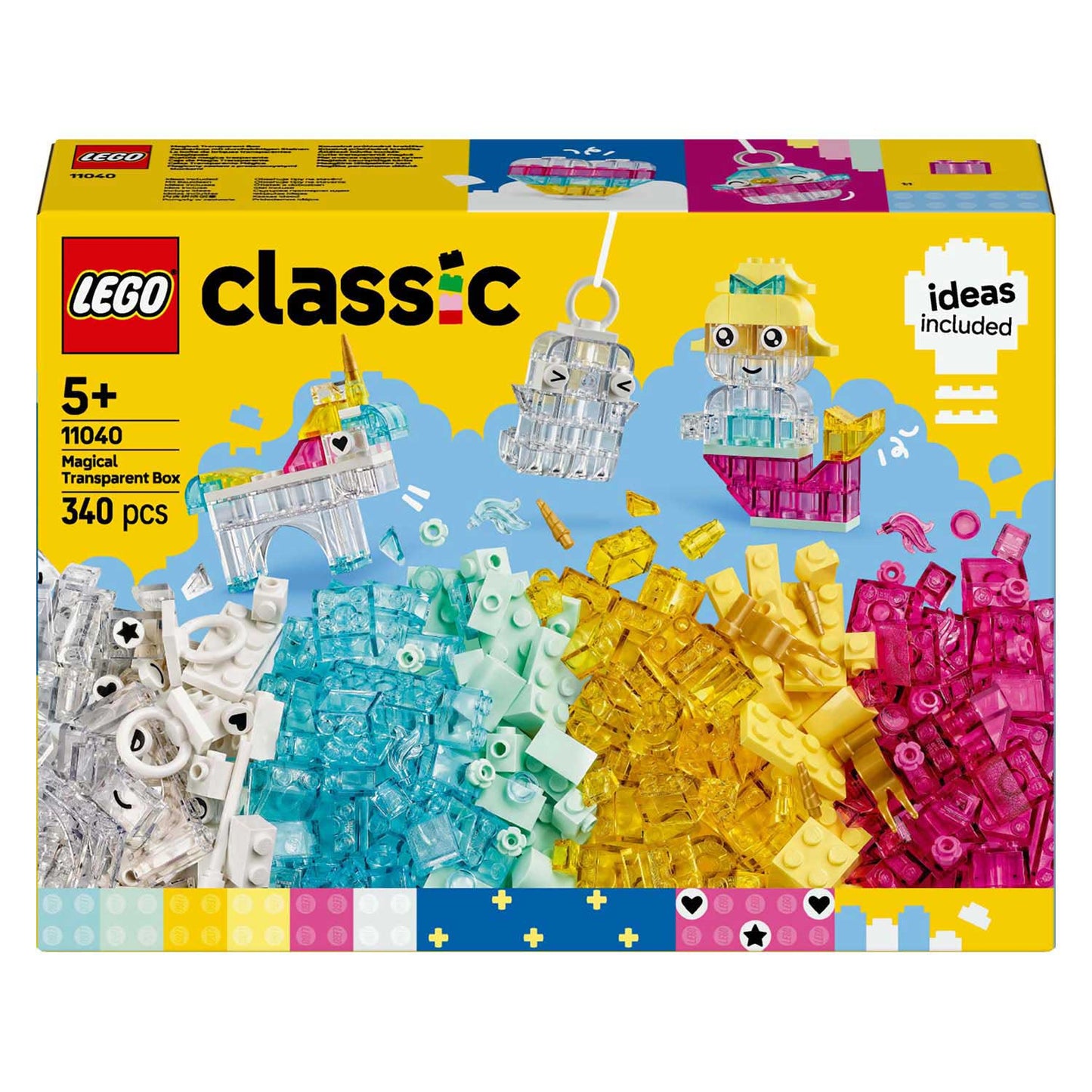 LEGO 11040 Classic Magic Transparent Boîte