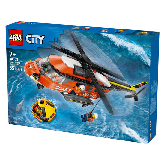 Lego city exploration 60503 hélicoptère de la garde côtière