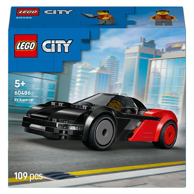 Lego city grands véhicules 60486 ev supercar | 2 pièces