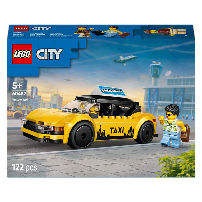 Lego city 60487 le taxi jaune
