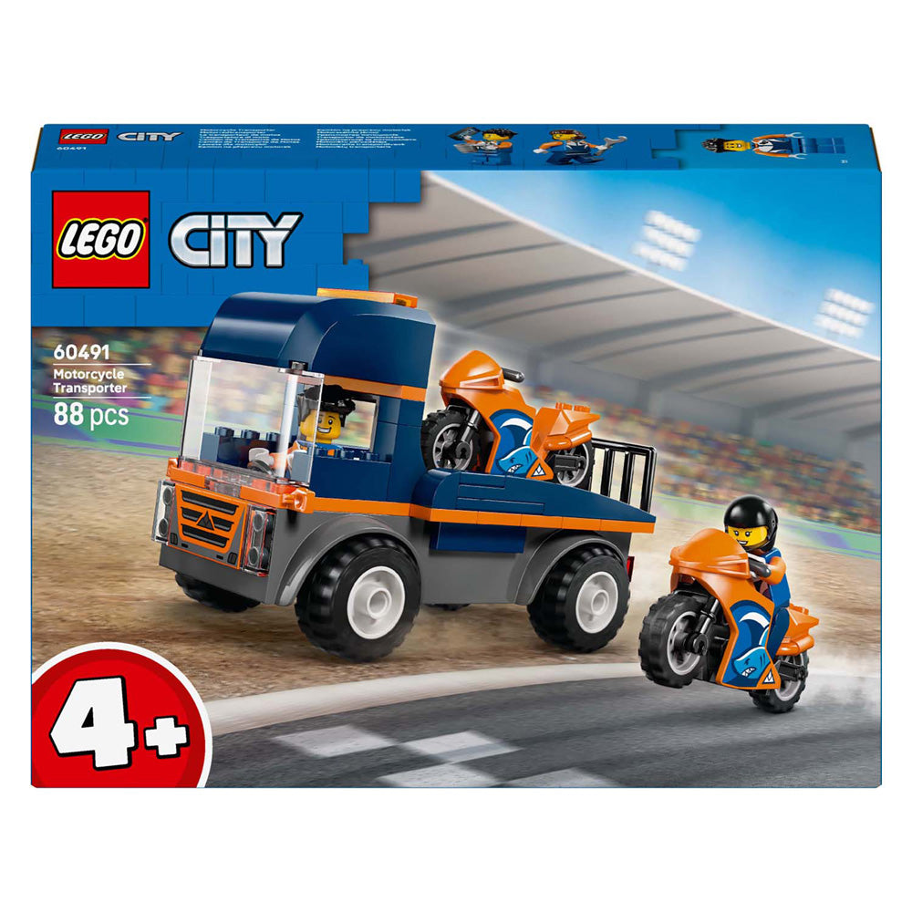 Lego city great Vehicles 60491 transporteur pour motos | 2 pièces