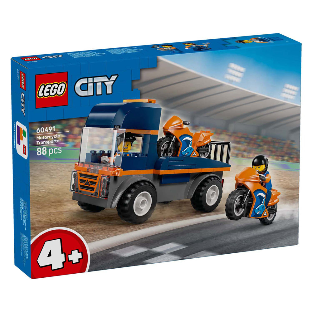 Lego city great Vehicles 60491 transporteur pour motos | 2 pièces