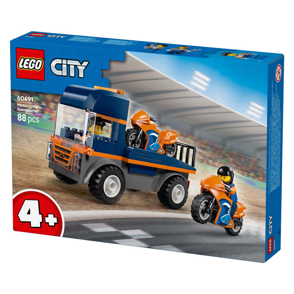 Lego city great Vehicles 60491 transporteur pour motos | 2 pièces