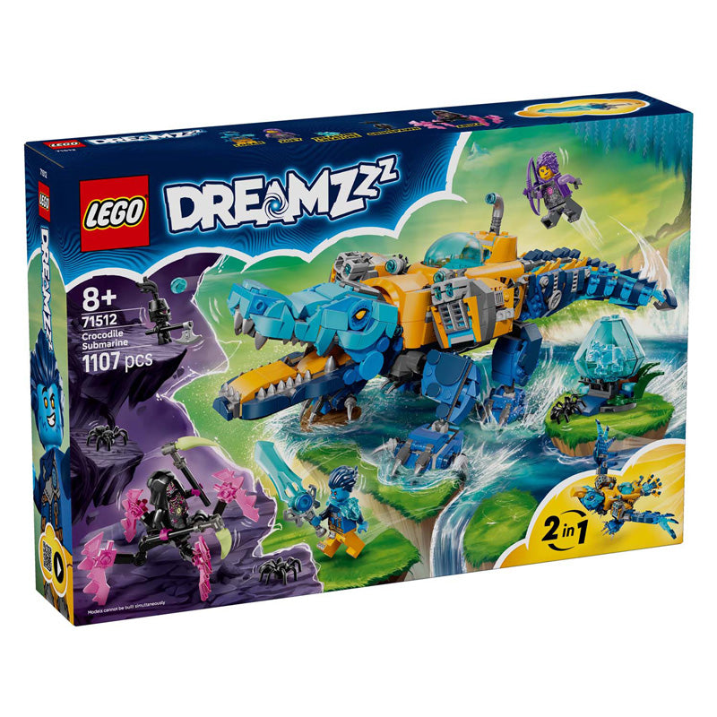 Lego dreamzzz 71512 sous-marin crocodile