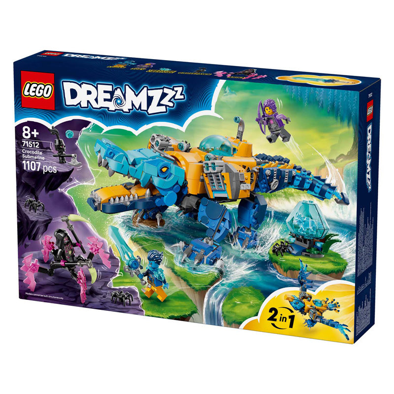 Lego dreamzzz 71512 sous-marin crocodile