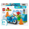 Lego 10471 Duplo Town moto de police bleue | 2 pièces