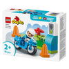 Lego 10471 Duplo Town moto de police bleue | 2 pièces