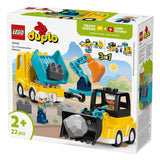 Lego duplo town 10475 véhicules de construction 3en1 - afbeelding 5