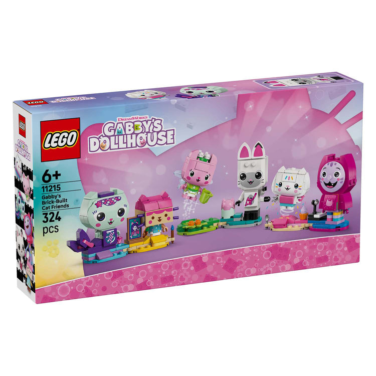 Maison de poupée Lego Gabby 11215 Les amis chats à construire de Gabby